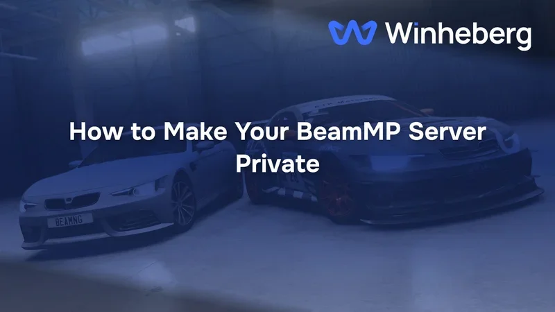 How to Make Your BeamMP Server Private