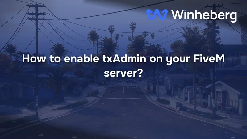 How to enable txAdmin on your FiveM server?