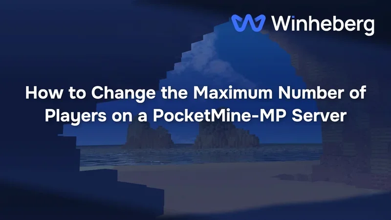 How to Change the Maximum Number of Players on a PocketMine-MP Server