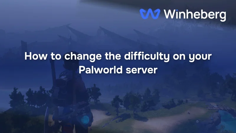 How to change the difficulty on your Palworld server