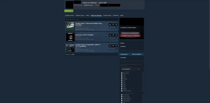 Collection title and description form