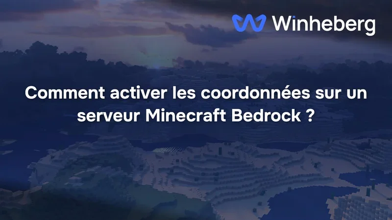 Comment activer les coordonnées sur un serveur Minecraft Bedrock ?