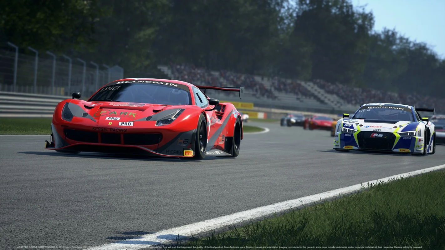 Fonctionnalités d'hébergement serveur Assetto Corsa avec faible latence et support mods pour simulation course réaliste
