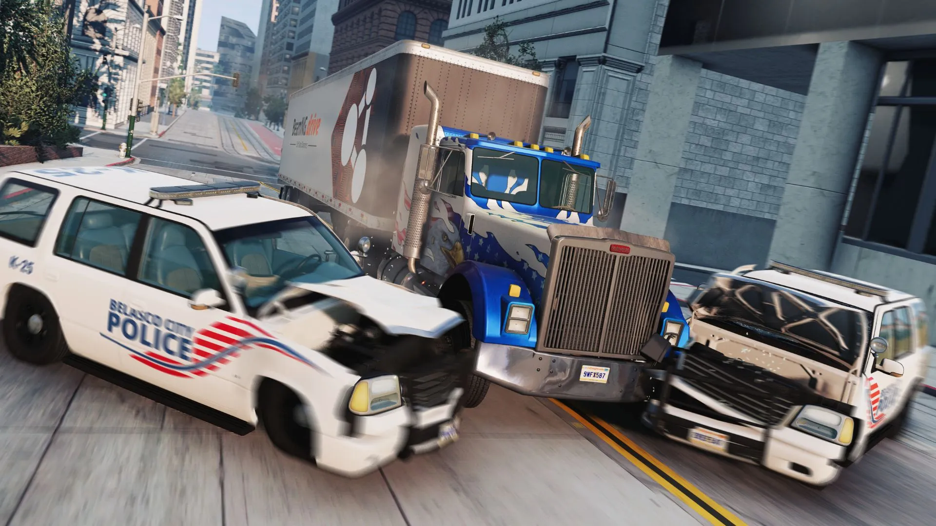 Fonctionnalités d'hébergement BeamMP avec support des mods, synchronisation robuste et performances optimisées pour le multijoueur BeamNG.drive