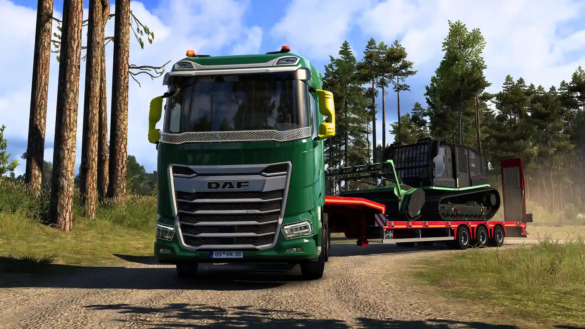 Fonctionnalités d'hébergement serveur Euro Truck Simulator 2 avec support mods pour convois