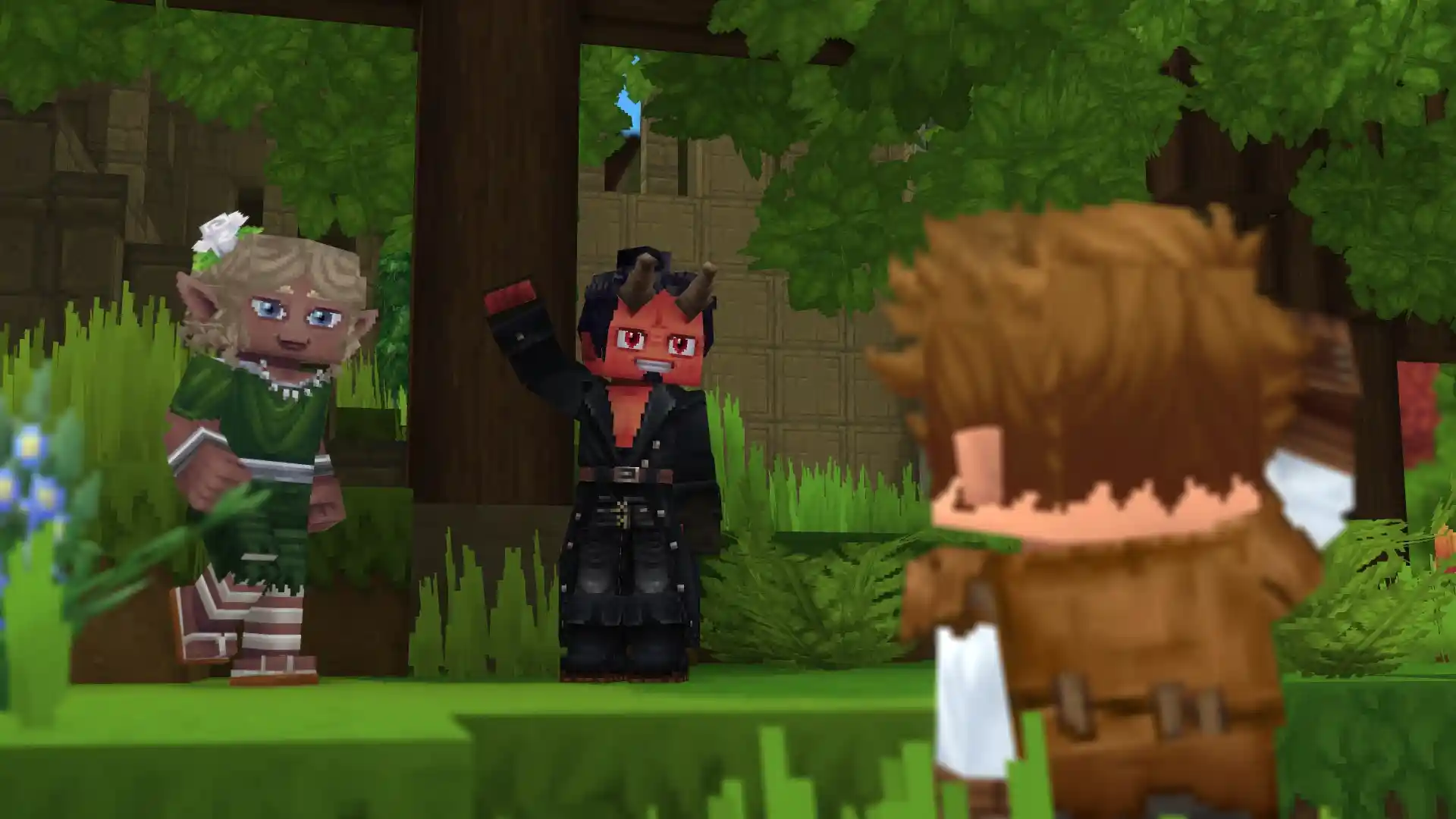 Fonctionnalités d'hébergement serveur Hytale avec support des mods pour construction sandbox et exploration multijoueur
