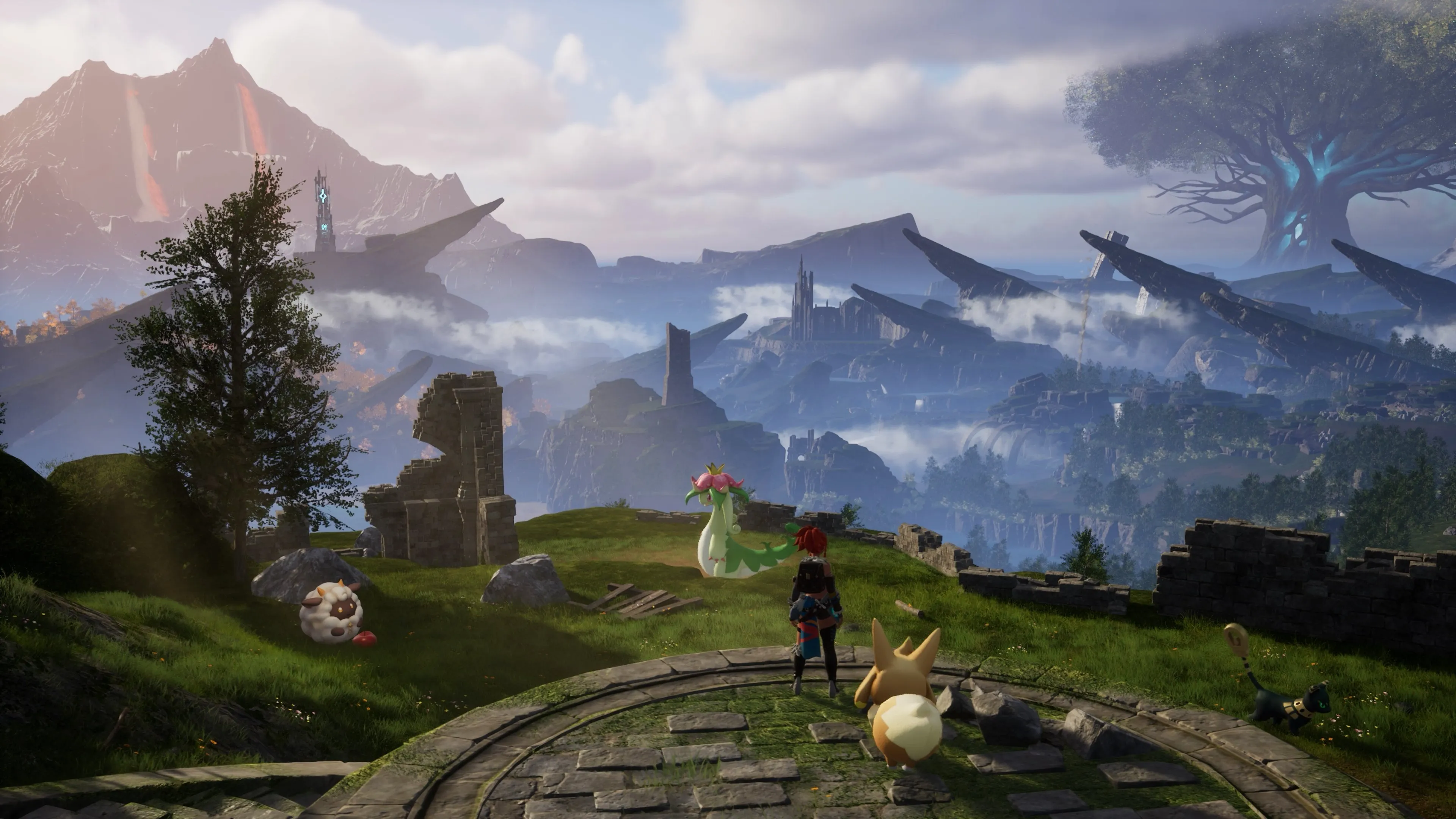Fonctionnalités d'hébergement serveur Palworld avec support mods pour gameplay survie collection créatures