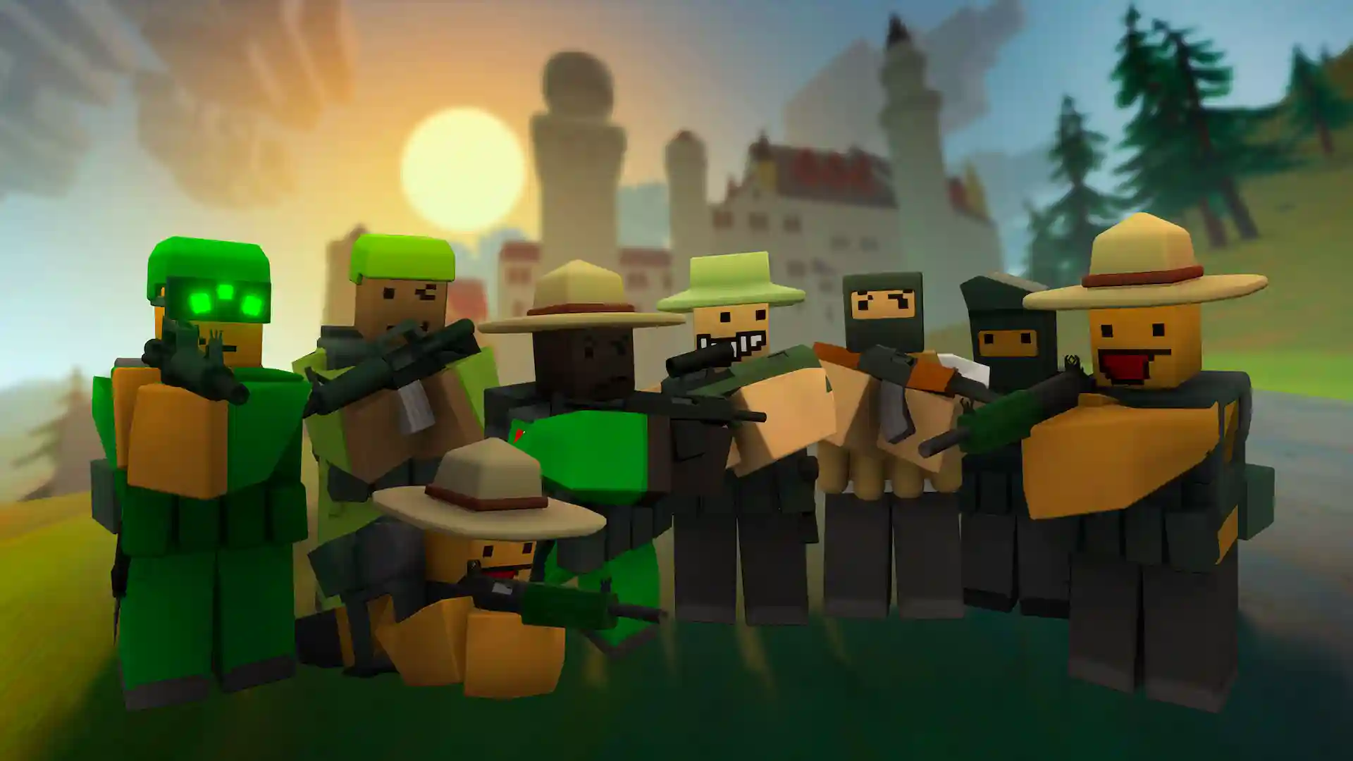 Unturned, Survivre, Construire, Explorer